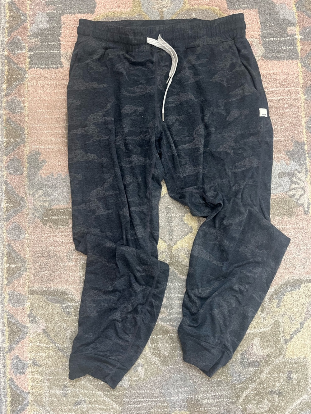 Vuori Charcoal Heather Drawstring Joggers